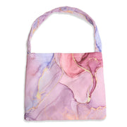 Pink Marble 2 In 1 Beach Towel & Tote Bag