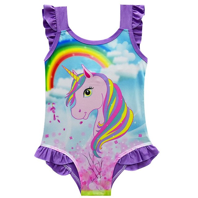 unicorn swimsuit 5t