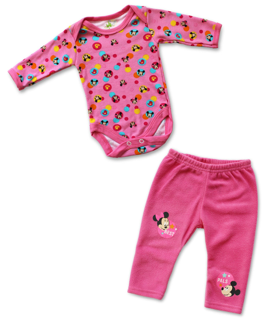 Set de Pañalero y Pantalón de Minnie para Bebé Niña – PetiteMignon