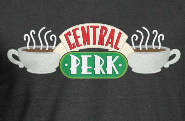 Friends Central Perk Logo Men's Black T-Shirt