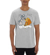 Disney Classic Lady & The Tramp Love Men's Grey T-Shirt
