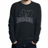 Dumbo Collegiate Adults Unisex Black Sweatshirt