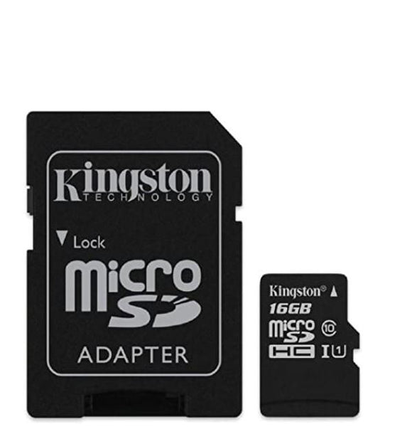 menigte Inwoner buik Geheugenkaart Micro SD 64GB Kingston Class 10 + Adapter - KwaliteitLader.nl
