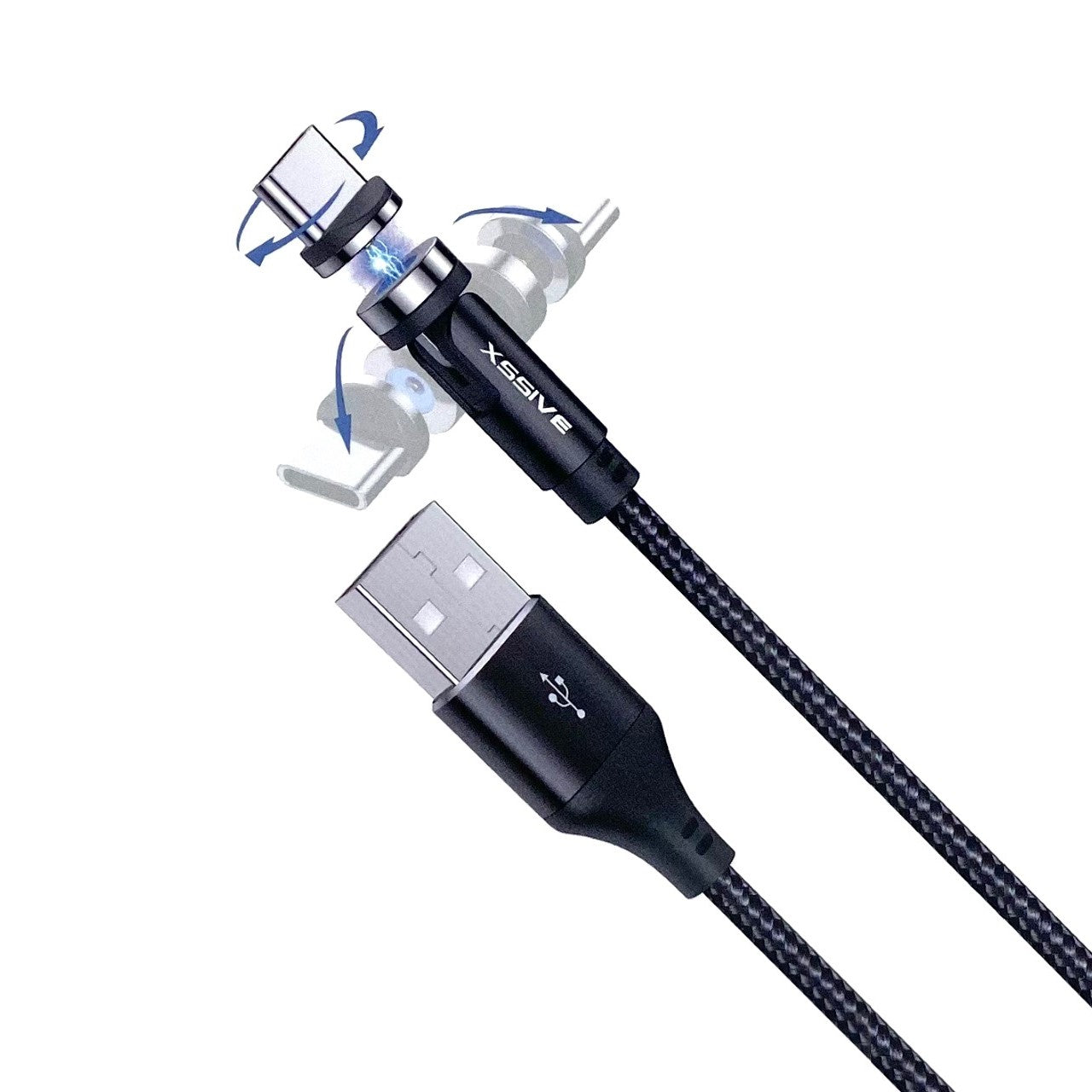 ding Beschuldiging Waterig Magnetische USB-C En Micro USB Kabel Voor Samsung Android - 1 meter -  KwaliteitLader.nl