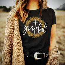 Load image into Gallery viewer, Grateful Sunflower Tee (Bestseller)
