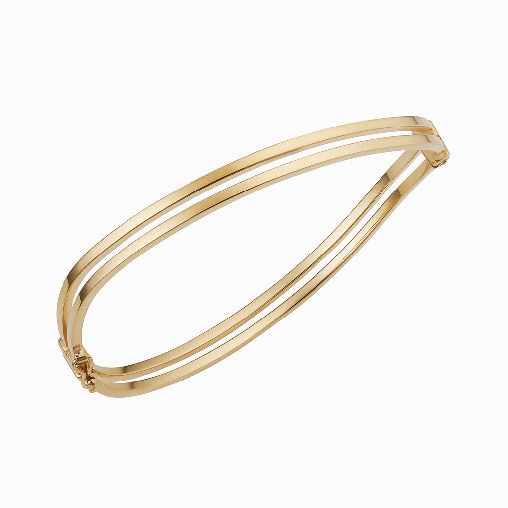 BN-071 Side twist bangle (S) - アクセサリー