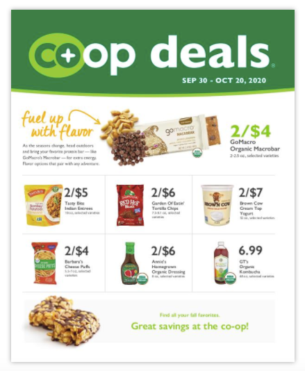 October Co+op Deals Coupons