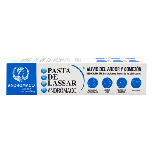 PASTA LASSAR TUBO CON 60G – FARMACIA CALDERON