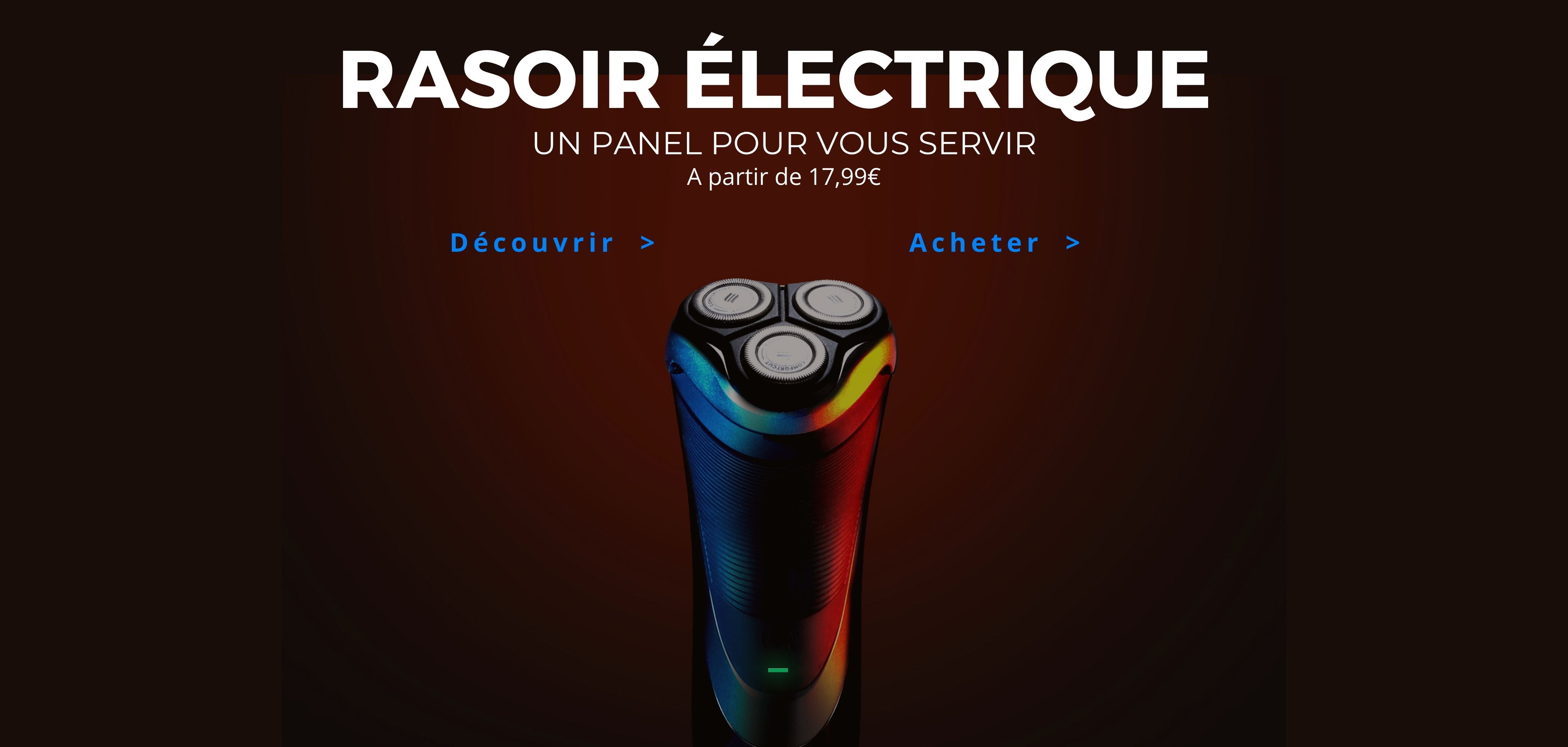 Rasoir électrique Homme