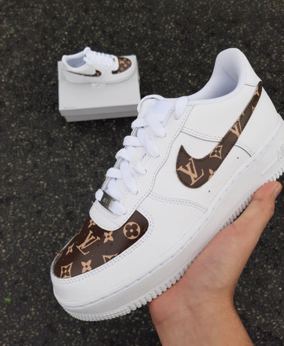 Royal Gray LV' Custom Nike Air Force 1