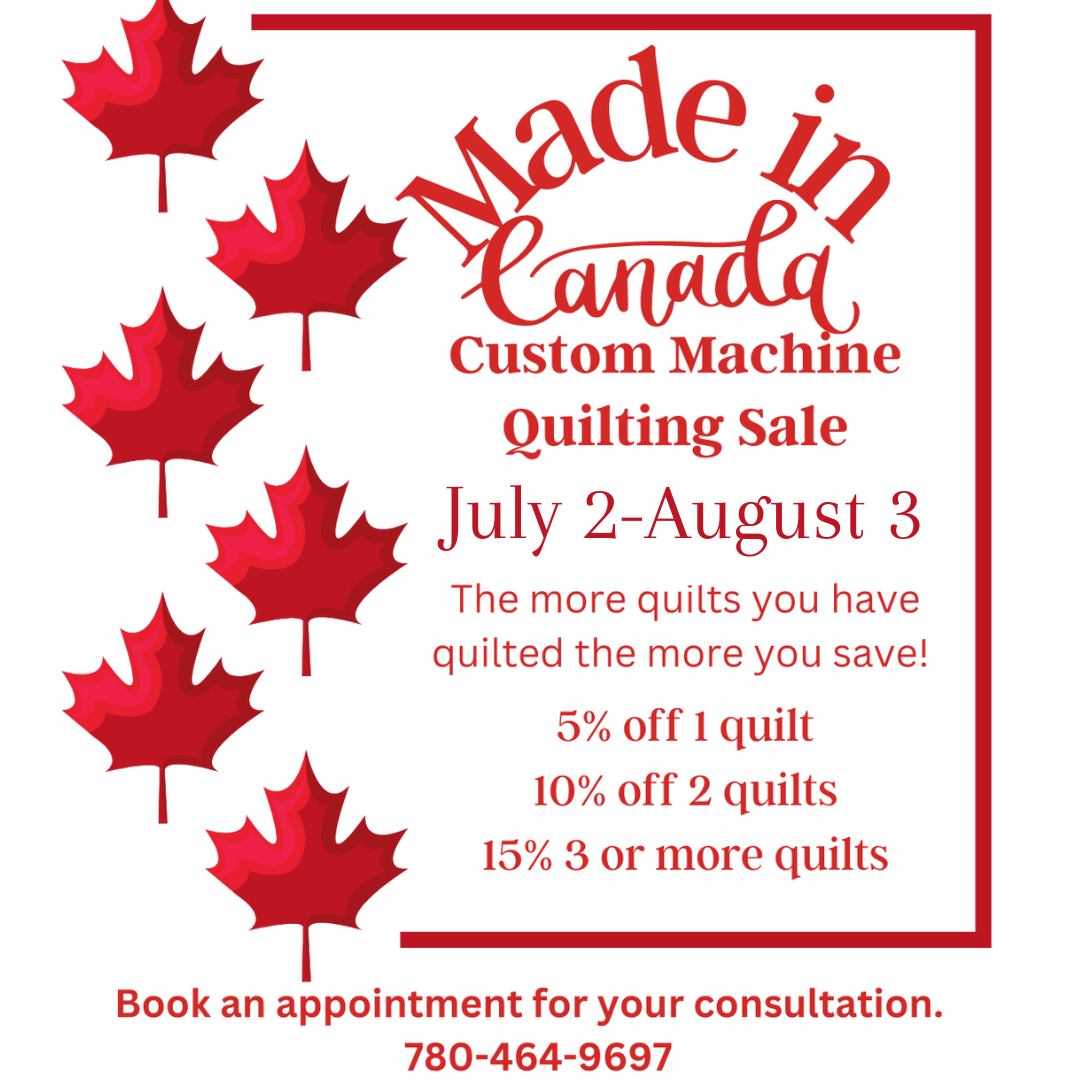 Made In Canada Quilting Sale