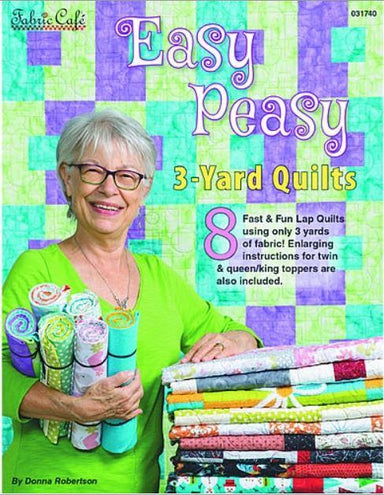 Fabric Cafe: Pretty Darn Quick 3-Yard Quilts book - 897086000549