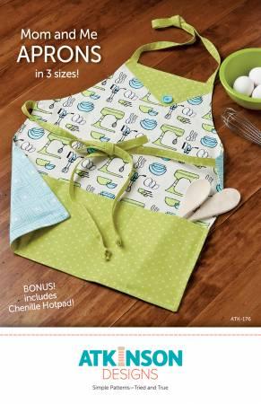 Mommy, Dolly, and Me Aprons by Lilac Lane Patterns — Pattern