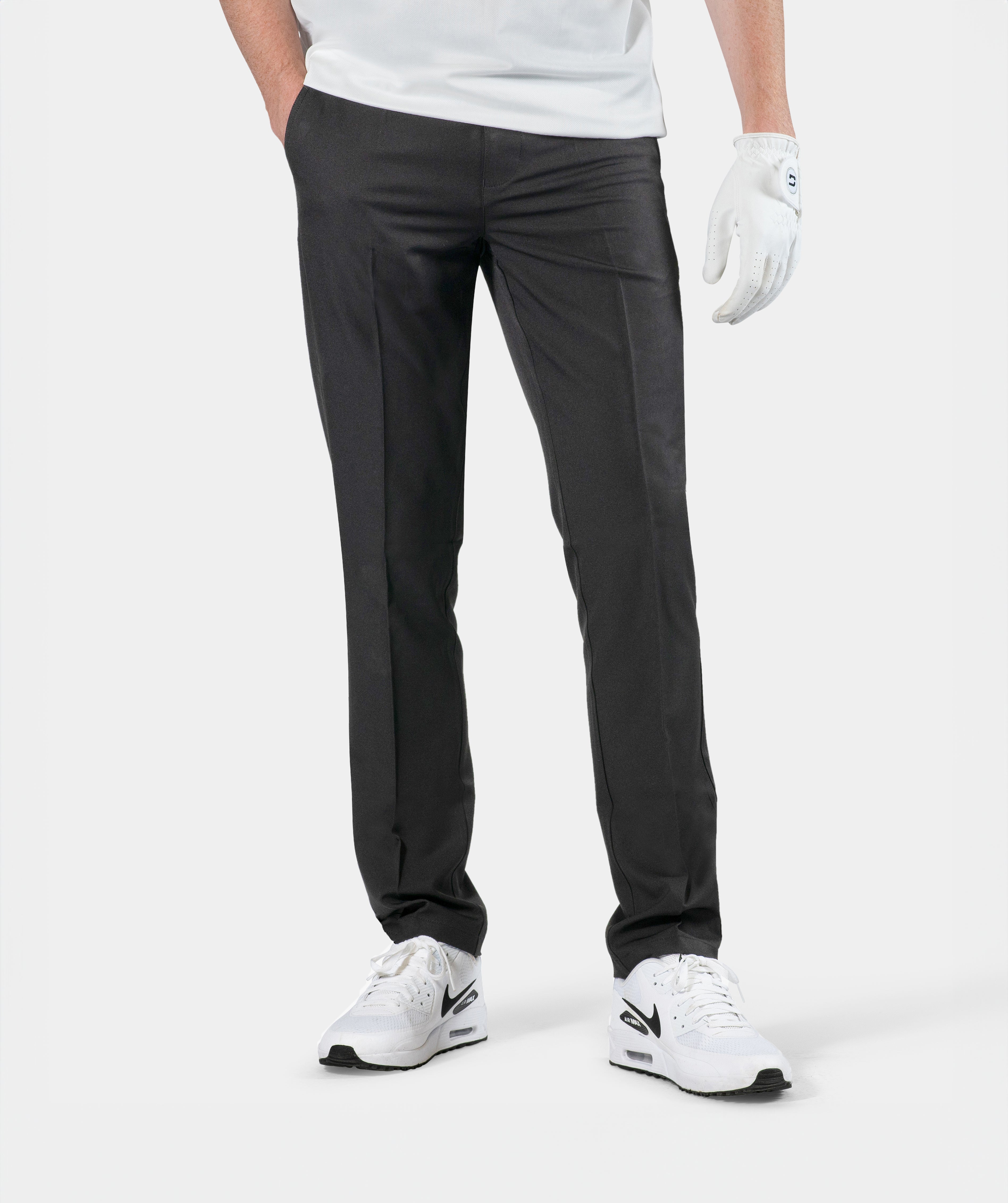 MENS CLIMA GOLF TROUSERS CHARCOAL - DRUIDS CORPORATE product image