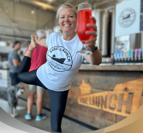 Yoga at Side Launch Brewing