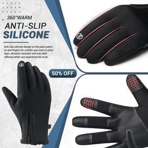 warm thermal gloves cycling running driving gloves