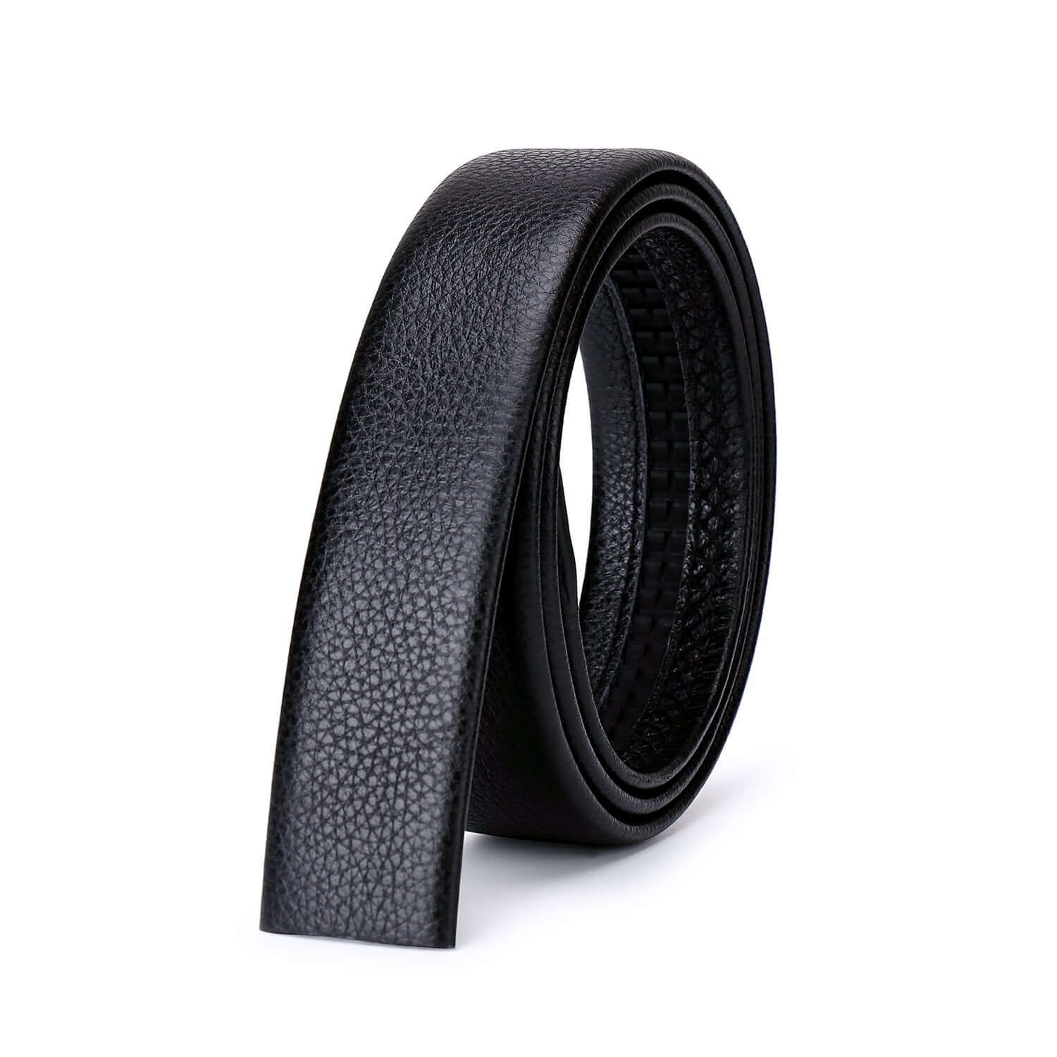 leather ratchet belt without buckle