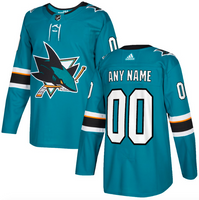 san jose sharks jersey numbers