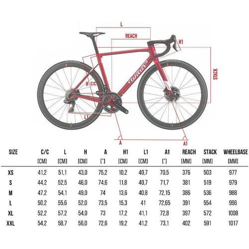 wilier frame size