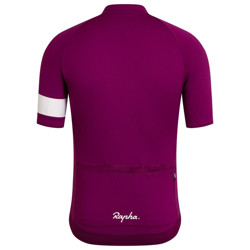 rapha core jersey pink