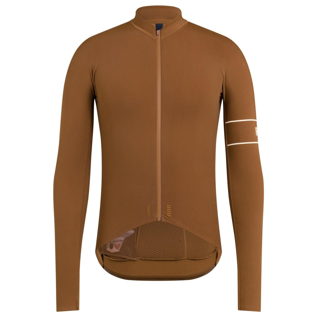 Rapha Pro Team Thermal Jersey Emp Brown Velodrom Cc 7842