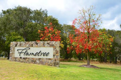 Entrance to Flametree Winery