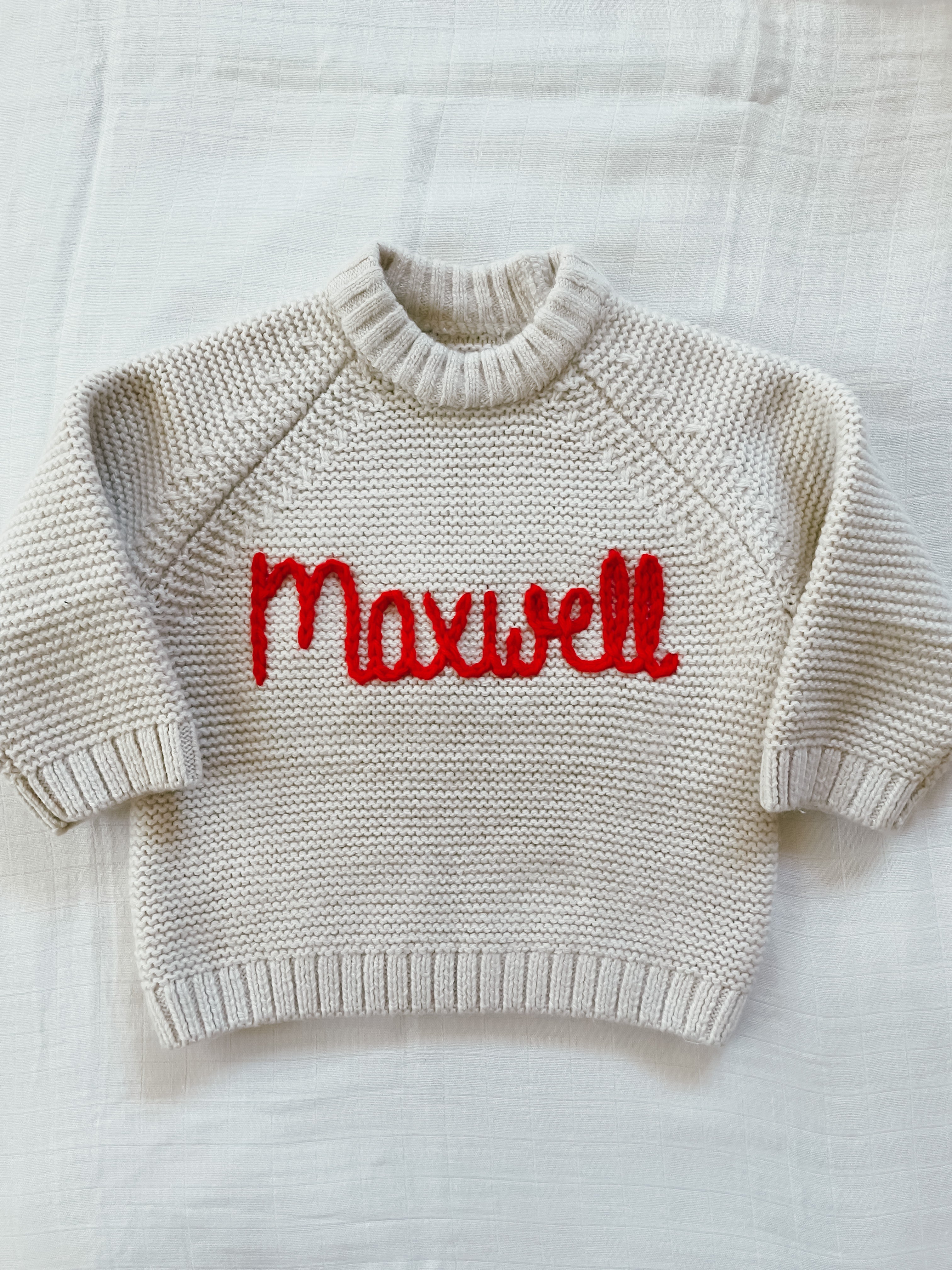 Bespoke Baby + Toddler Sweaters *Style 2