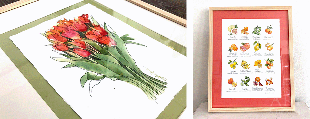 Framing 101: How to Frame Art Cheap and Easy – Elizabeth Person Art & Design