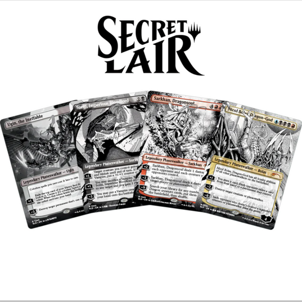 Magic The Gathering More Borderless Planeswalkers (LGS Secret Lair