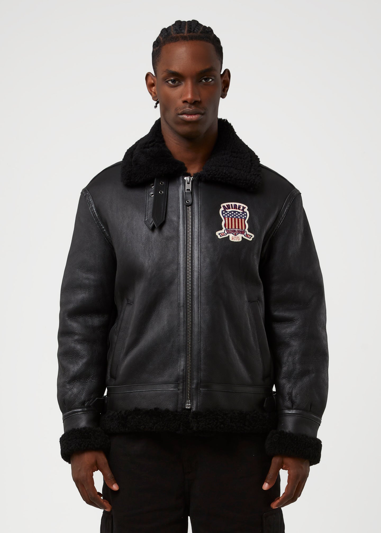 Avirex Ostrich Icon Jacket Black Size XXL product