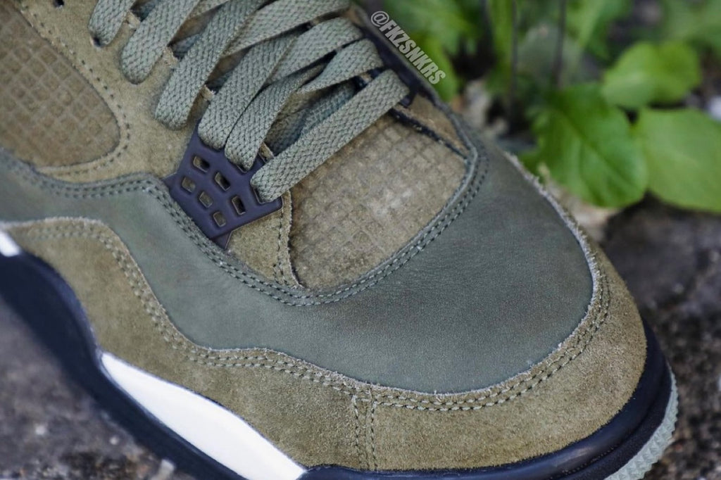 Air Jordan 4 Craft "Medium Olive"