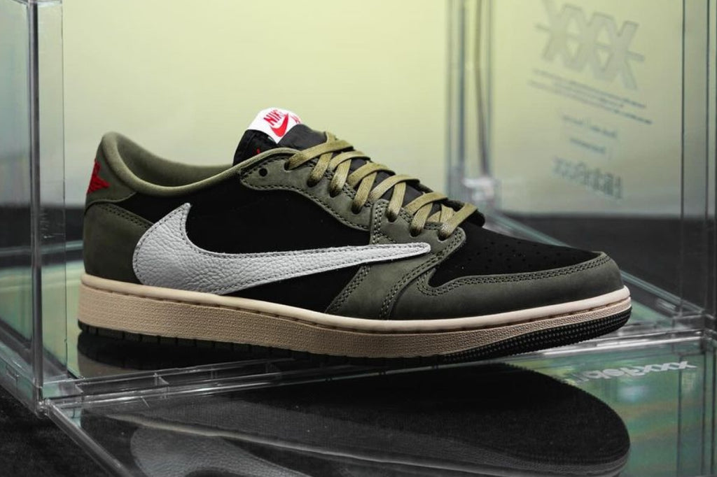 Travis Scott x Air Jordan 1 Low OG "Black Olive"