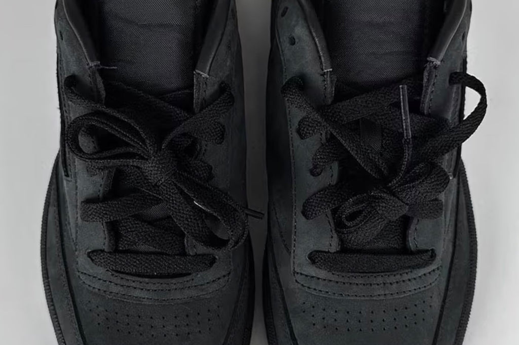 The JJJJound x Reebok Club C Core Black is Seriously Stealthy