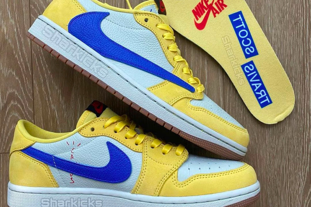 Travis Scott x Air Jordan 1 Low OG "Canary"