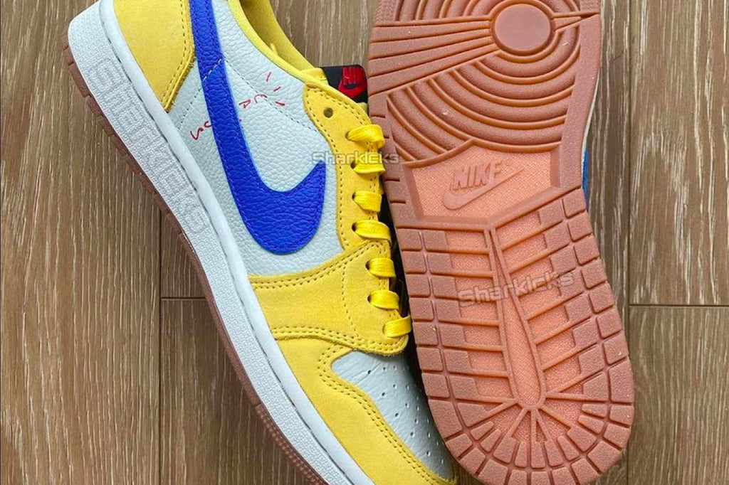 Travis Scott x Air Jordan 1 Low OG "Canary"