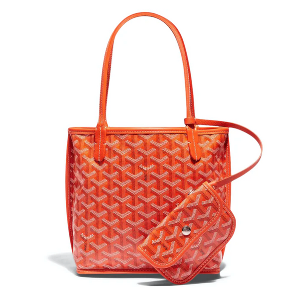 Goyard Goyardine Yellow Anjou Mini Bag Palladium Hardware – Madison Avenue  Couture