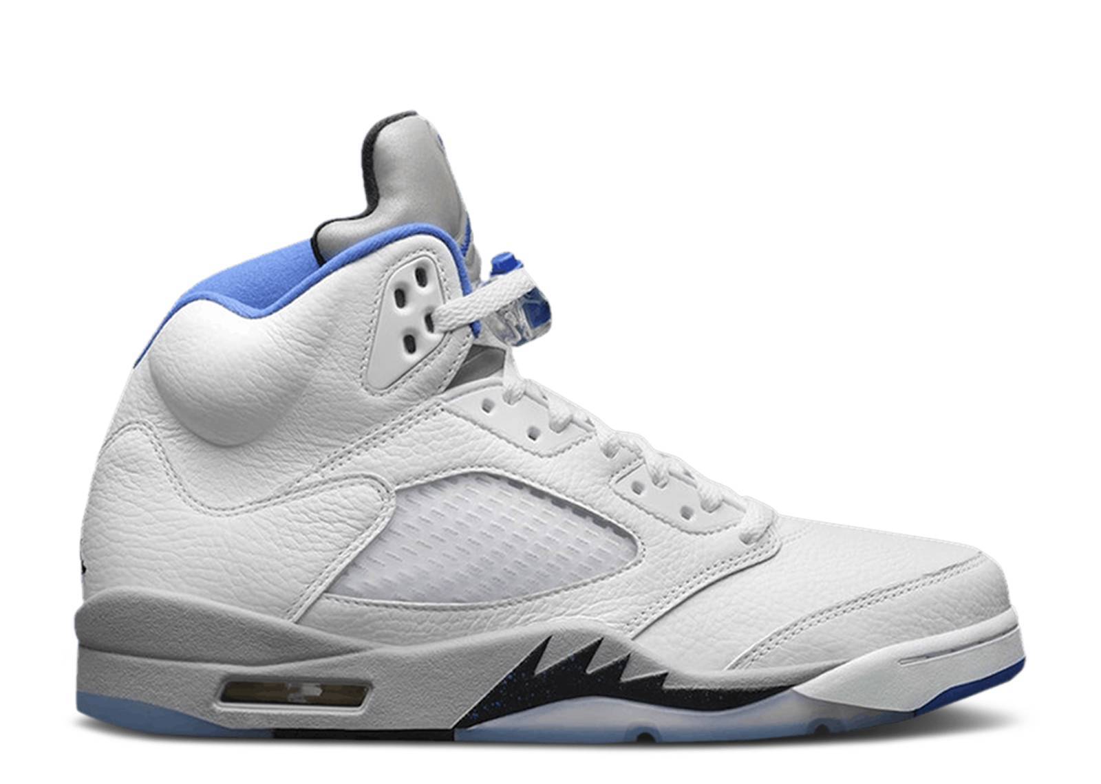 air jordan retro 5 white hyper royal