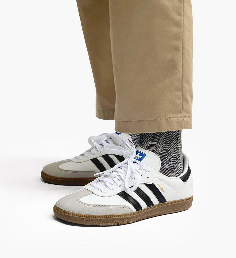 ADIDAS SAMBA VEGAN WHITE GUM - H01877 - The Edit LDN