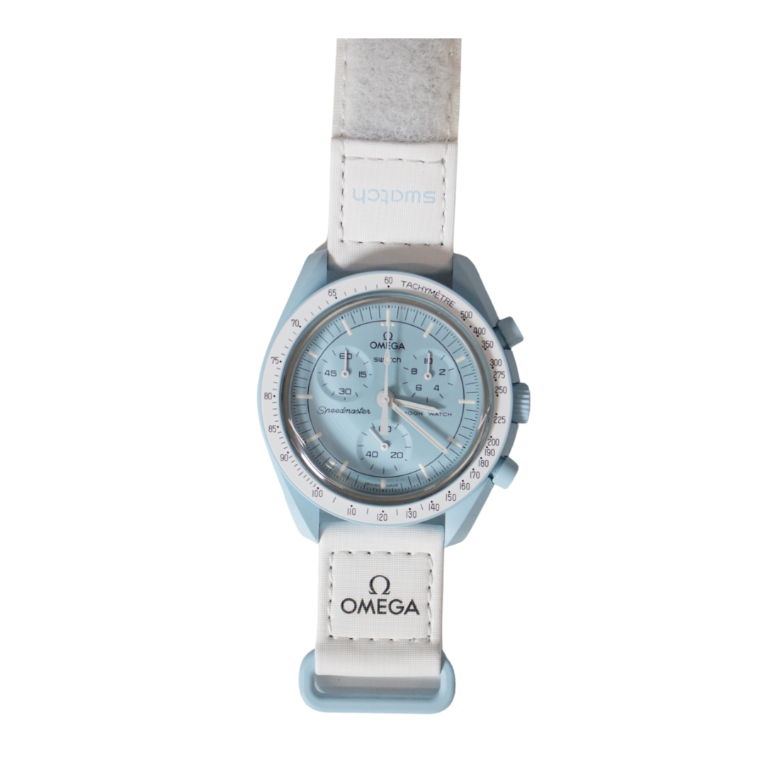 SWATCH X OMEGA BIOCERAMIC MOONSWATCH MISSION TO THE MOON SO33M100