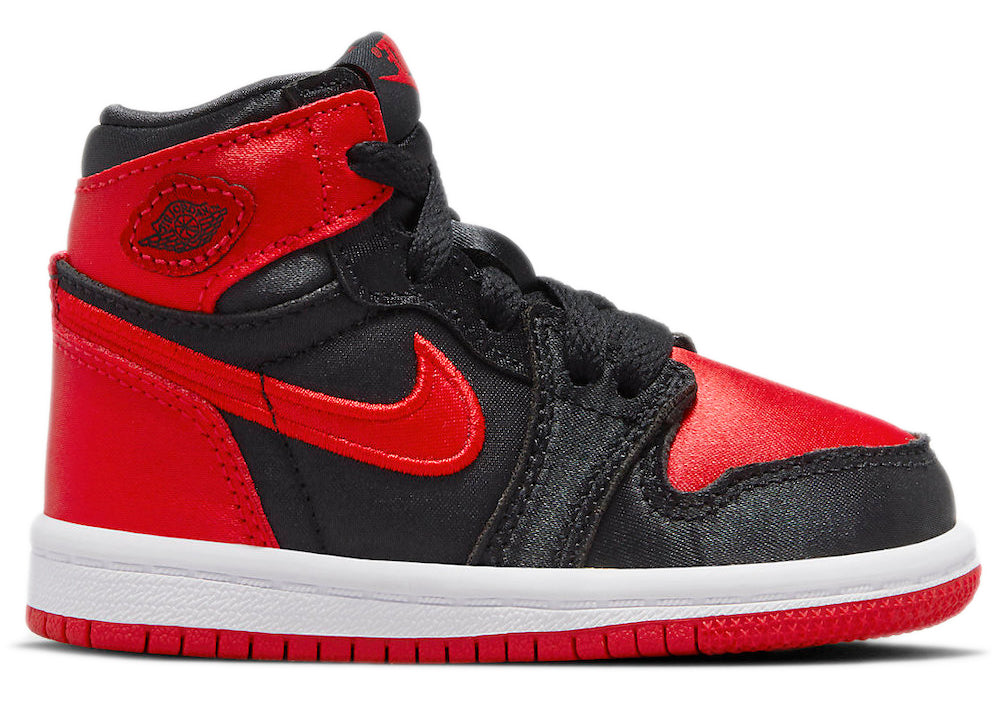 TODDLERS JORDAN 1 RETRO HIGH OG PATENT BRED (TD)