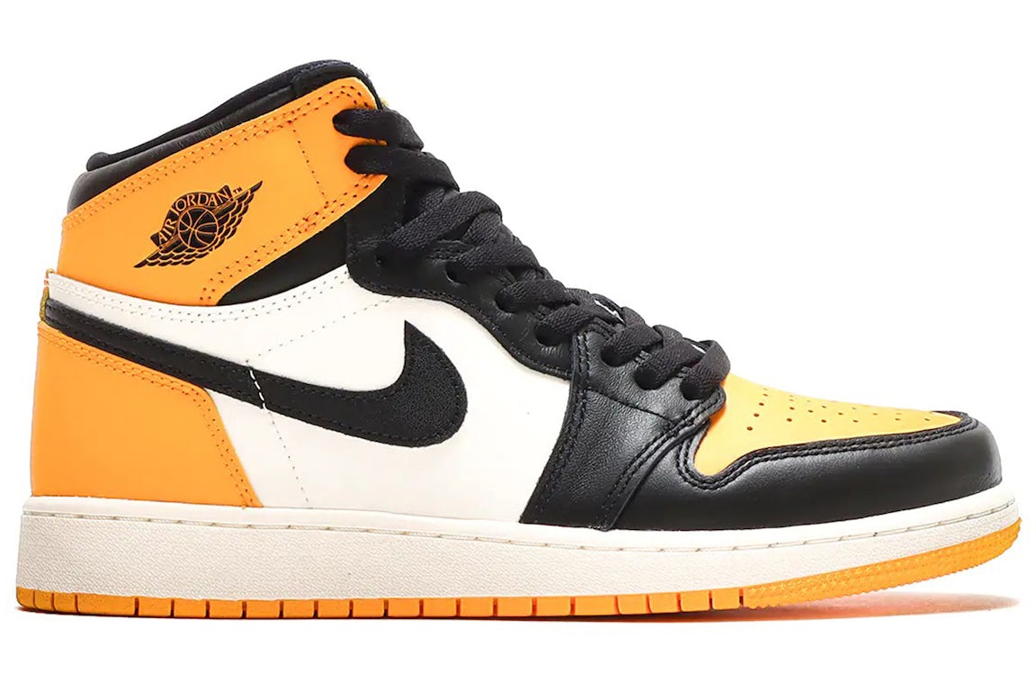 Jordan 1 retro yellow sales and black