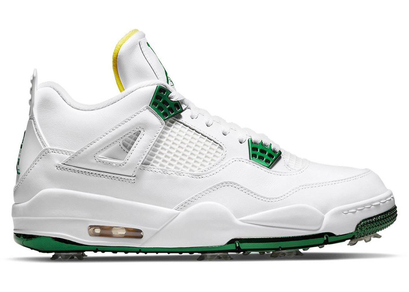 air jordan 4 golf green metallic