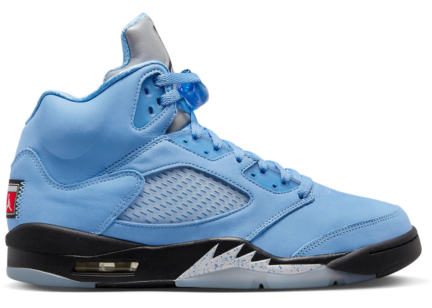 blue air jordans 5