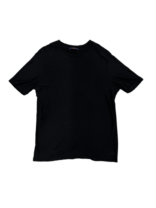 Louis Vuitton Black Cotton & Jacquard Velour Satellite T Shirt M Louis  Vuitton