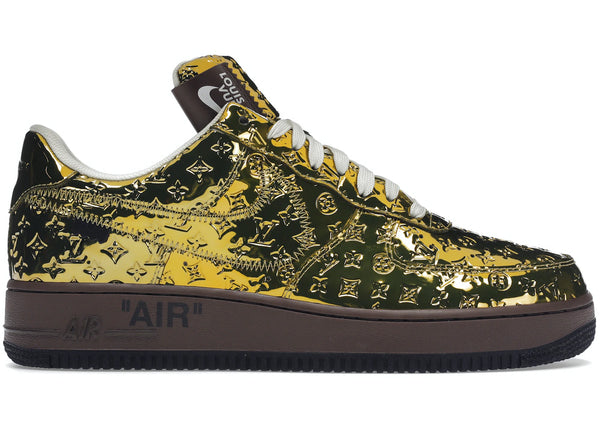 Off-White Louis Vuitton AF1 'Royal' Custom – KICKSBYN8