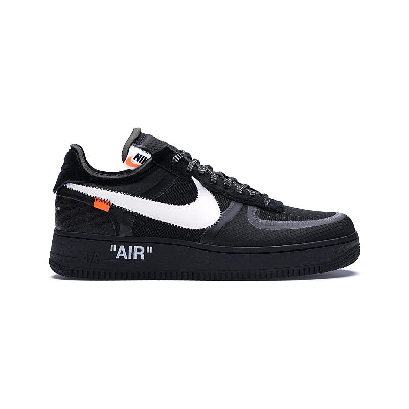 ow x air force 1 black