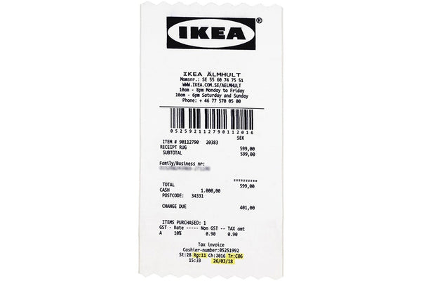 OFFWHITE VIRGIL ABLOB X IKEA “WET GRASS Rug 195x132CM Green for