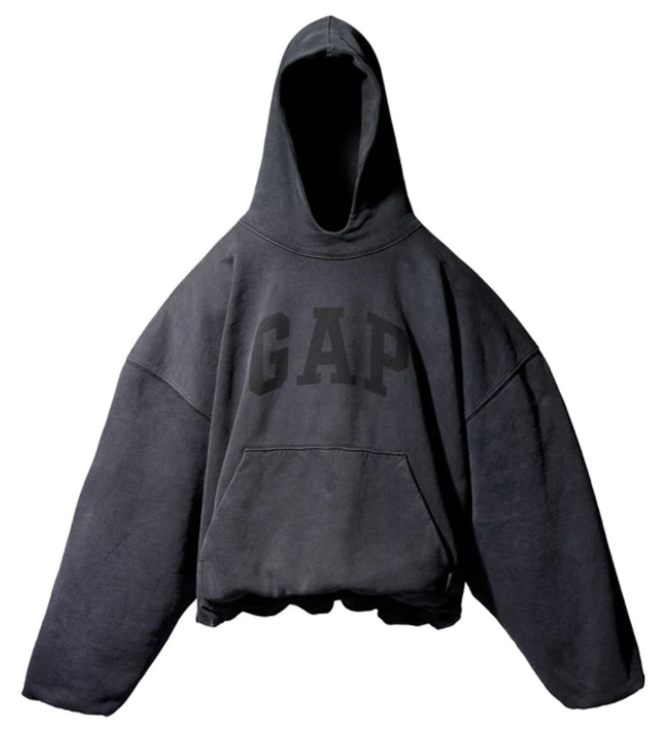 YEEZY GAP ENGINEERED BY BALENCIAGA Dove Cottonblend Shrunken Hoodie in  Natural for Men  Lyst