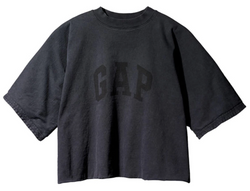 YEEZY GAP ENGINEERED BY BALENCIAGA NO SEAM TEE BLACK - The Edit LDN