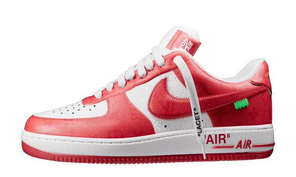 OFF-White x NK Air Force 1 OW Red Shoes